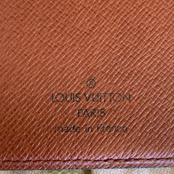 Louis Vuitton Slim Monogram Checkbook Holder/Wallet - Picture 11 of 12